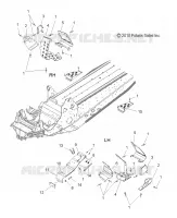 CHASSIS, REPOSE PIEDS AND PROTECTION D'EMBRAYAGE