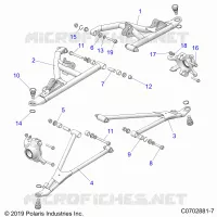 SUSPENSION AVANT CONTROL ARMS