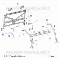 CHASSIS, CAB CADRE