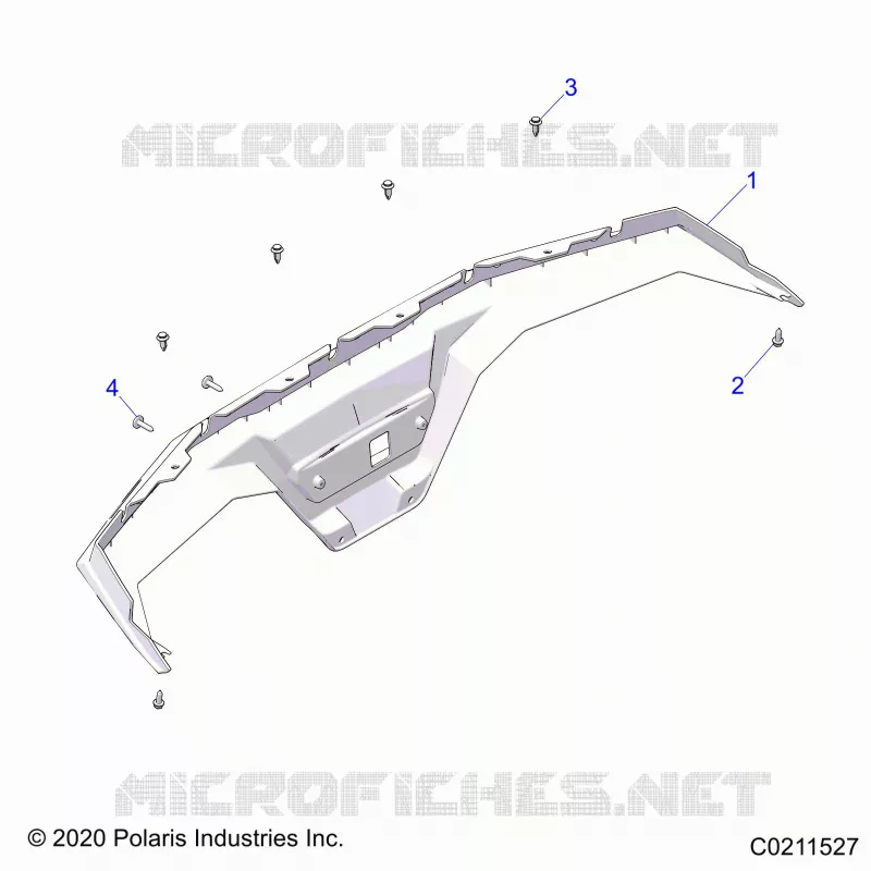 CARROSSERIE ARRIERE BUMPER