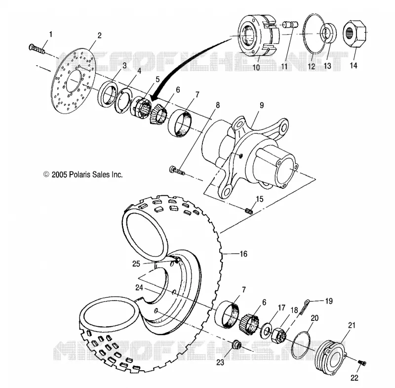 ROUE AVANT