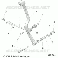 DRIVE TRAIN, SELECTEUR DE VITESSE