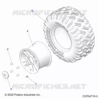 ROUES, REAR