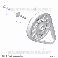 SYSTÃˆME DE TRANSMISSION, SECONDARY CLUTCH