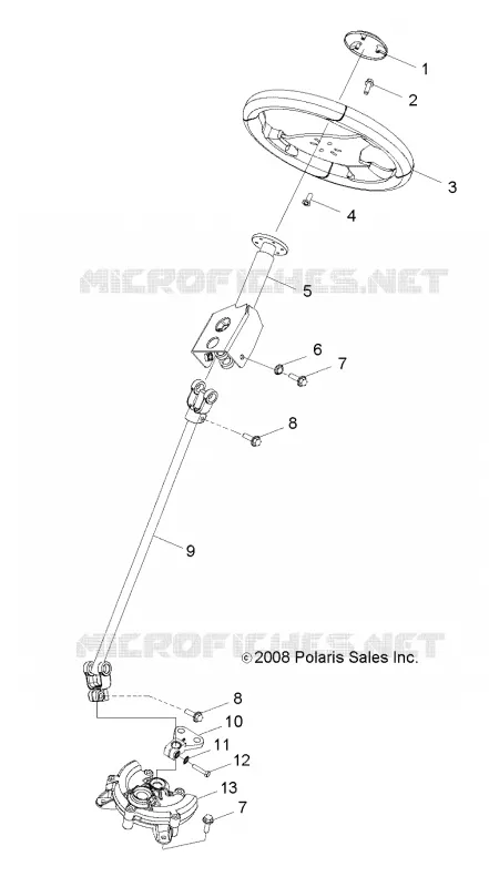 COLONNE DE DIRECTION