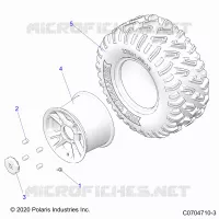 ROUES, REAR