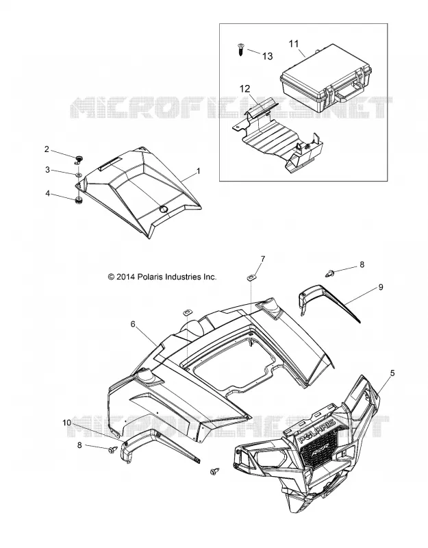 CAPOT and FRONT BODY WORK