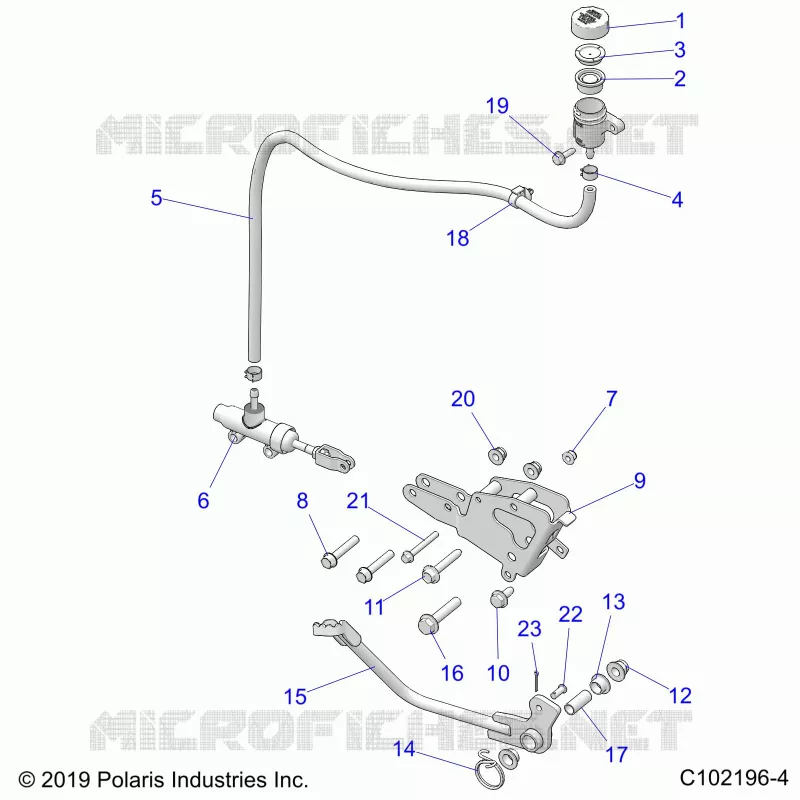 BRAKES, BRAKE PEDAL AND MAITRE CYLINDRE