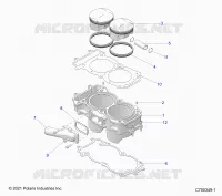 CYLINDRE AND PISTON
