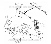 TRIANGLES SUSPENSIONS  Sportsman 4x4 W948040 (4926842684B009)