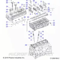 ENGINE, HEAD ASM AND SOUPAPES
