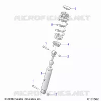 SUSPENSION ARRIERE SHOCKS