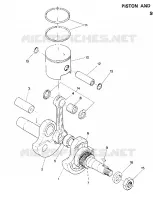PISTON AND VILEBREQUIN STAR AND STARTRAK (4916811681036A)