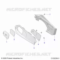 CLOSE OFF PANEL and ACCESS PANEL