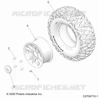 ROUES, FRONT