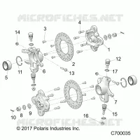 SUSPENSION AVANT HUB