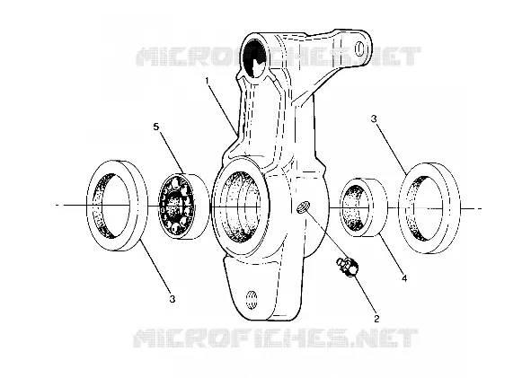 TENDEUR AVANT ASSEMBLY, L.H.-PN 1380004 TENDEUR AVANT ASESMBLY, R.H.-PN (4913511351033B)
