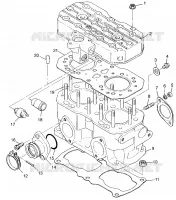 CYLINDRE 500 0972764, EUROPEAN 500 E972764, 500 SKS 0972564, EUROPEAN 500 S (4938393839D001)