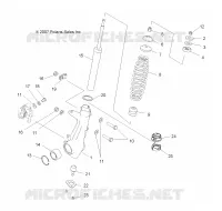 SUSPENSION AVANT SUPPORT