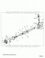 SYSTÃˆME DE TRANSMISSION, FRONT GEARCASE INTERNALS- R23RRE99PJ/RRS99PK (1336963)