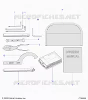 REFERENCE, MANUEL DU PROPRIETAIRE AND TOOL KIT