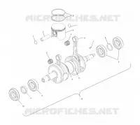 PISTON ET VILEBREQUIN (700)