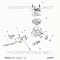 BRAKES, MAITRE CYLINDRE ASM.