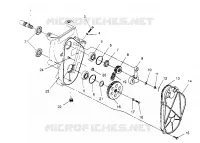 CARTER DE CHAINEE ASSEMBLY STORM 0950782, STORM SKS 0950582,  EURO STORM E950782, E (4929012901B008)