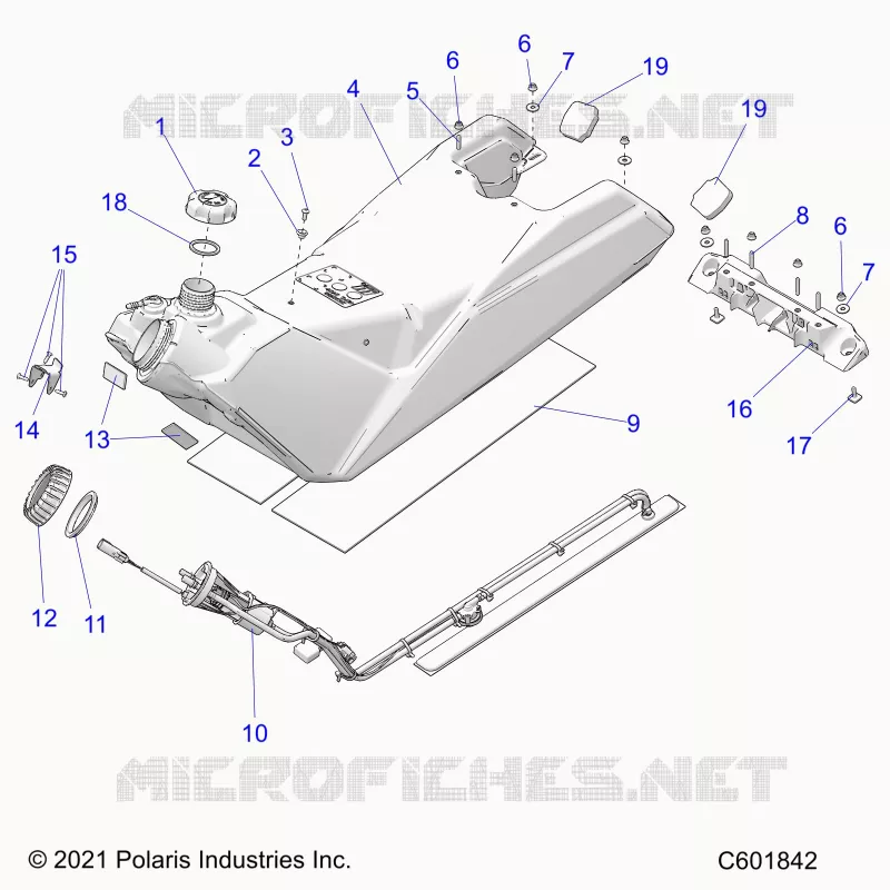 SYSTÃˆME D'ALIMENTATION, FUEL TANK ASM.