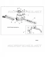 BRAKES, FRONT BRAKE LEVER AND MAITRE CYLINDRE