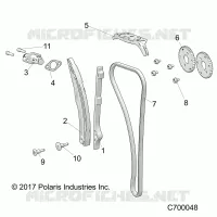 CHAINE DE DISTRIBUTION AND TENSIONER