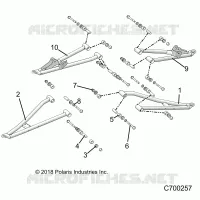SUSPENSION AVANT CONTROL ARMS
