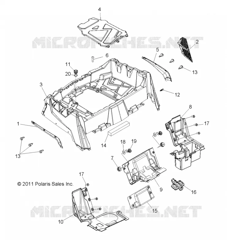 PORTE BAGAGES ARRIERE and FENDERS