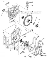 POMPE A EAU 600 XCR SP 0965677 and EUROPEAN 600 XCR SP E965677 (4932063206D003)