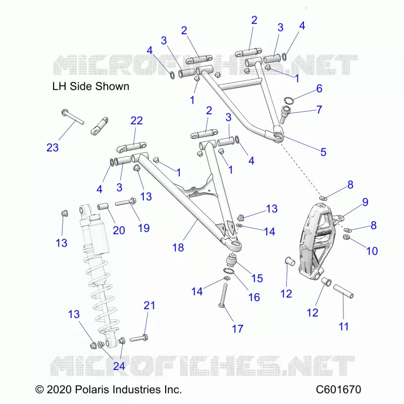 TRIANGLES SUSPENSIONS AVANT 