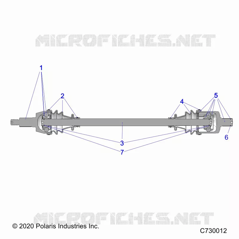 SYSTÃˆME DE TRANSMISSION, FRONT HALF SHAFT