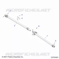 SYSTÃˆME DE TRANSMISSION, FRONT PROP SHAFT