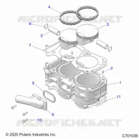 CYLINDRE AND PISTON