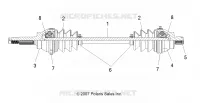 SYSTÈME DE TRANSMISSION, ARBRE DE TRANSMISSION ARRIERE