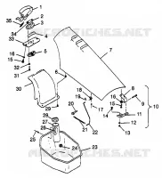 COFFRE AVANT SLT 700 B974572 (4941124112A008)