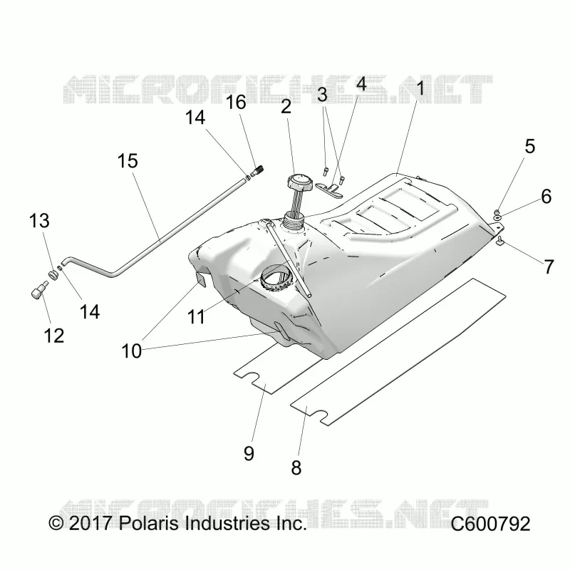 CARBURANT SYSTEM, CARBURANT TANK ASM.