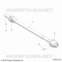 SYSTÃˆME DE TRANSMISSION, FRONT PROP SHAFT
