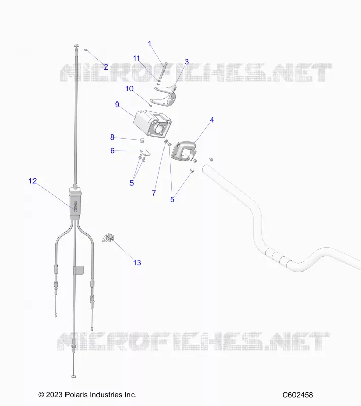 MOTEUR, THROTTLE CONTROL ASM.