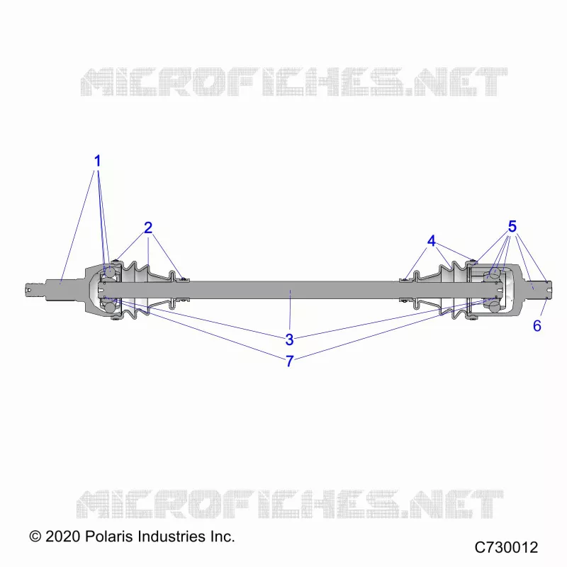 SYSTÃˆME DE TRANSMISSION, FRONT HALF SHAFT