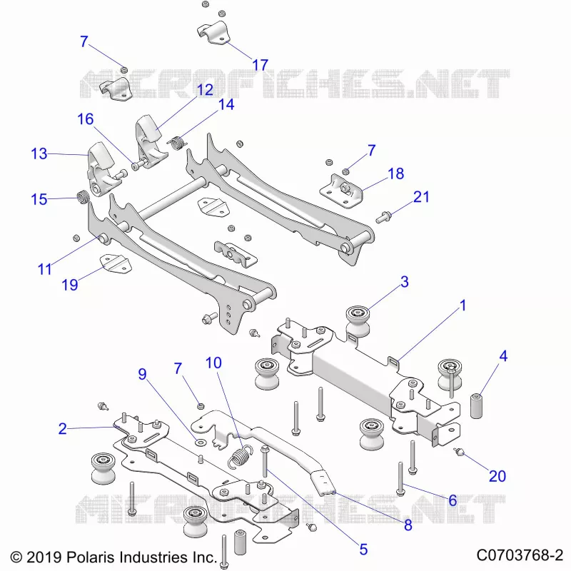 SIEGE MOUNTING, DRIVERS