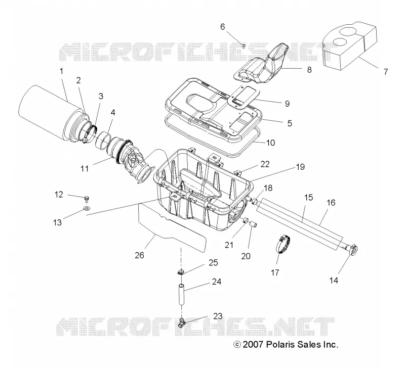 MOTEUR, PRISE D'AIR SYSTEM