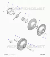 SYSTÃˆME DE TRANSMISSION, CLUTCH, SECONDARY