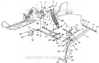 SUSPENSION AVANT 440 XC 0971760 (4937873787B002)