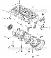 CARTERS MOTEUR ASSEMBLY Storm 0940782 and Storm SKS 0940582 (4925032503031A)