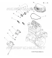 MOTEUR, SUPPORT CORPS DE PAPILLON